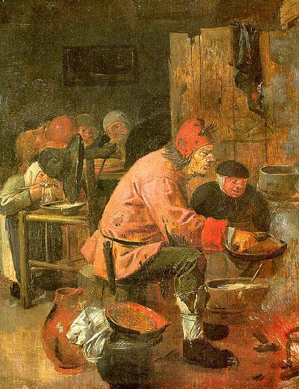 The Pancake Baker, Adriaen Brouwer